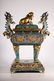 An Cloisonne Dragon Pattern Censer - 5