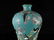 A turquoise-groud famille-rose 'flower and bird' vase - 2