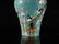 A turquoise-groud famille-rose 'flower and bird' vase - 3
