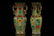 A Rare and Fine Pair of Cloisonne Bat Pattern Vases - 3