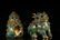 A Fine Pair of Cloisonne Censers Inlaid with Gems - 3