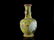 A yellow-ground famille-rose 'flower and bird' vase - 4