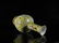 A yellow-ground famille-rose 'flower and bird' vase - 8