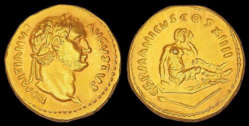 Roman Gold Aureus Of Domitian 7,43g. (1 of 1)