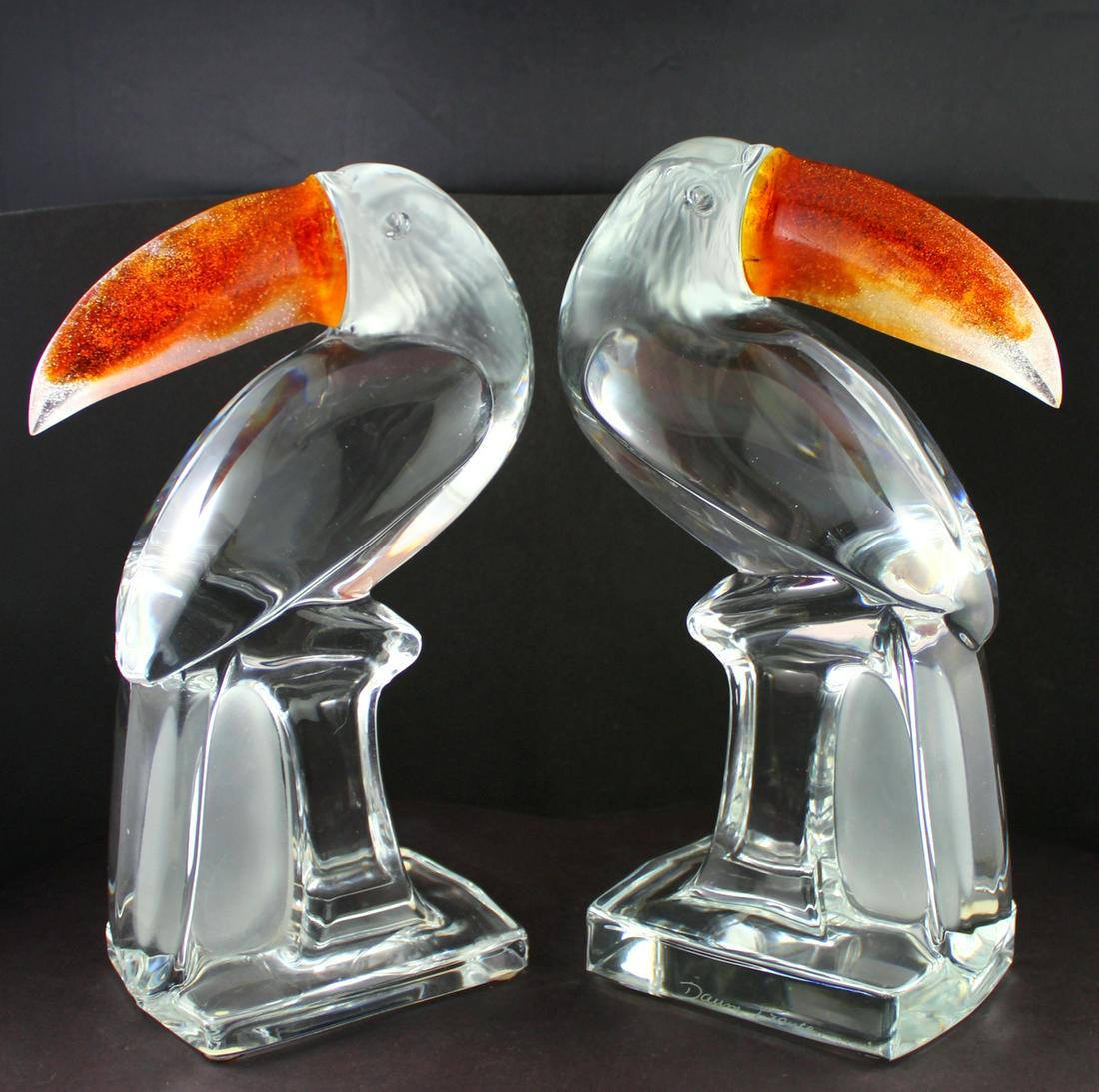 Daum Crystal Toucan Bird Figures (1 of 4)