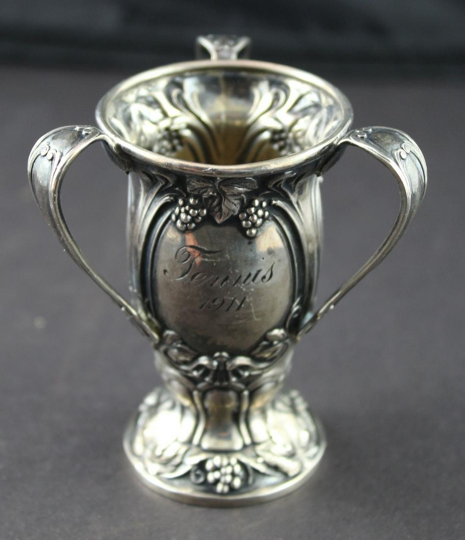 Antique Sterling Mini Trophy (1 of 4)