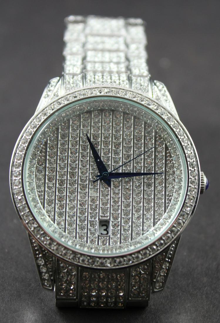 Croton diamond quartz watch mens hot sale