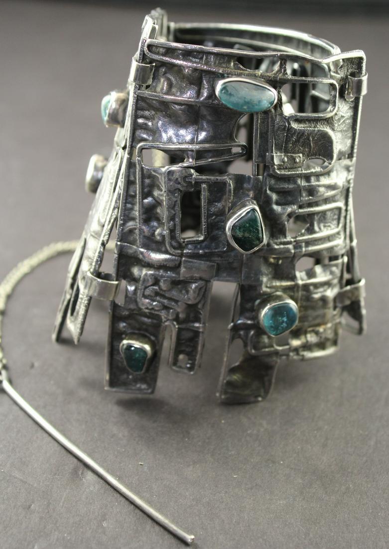 Sterling Large Ladies Bracelet. (1 of 3)