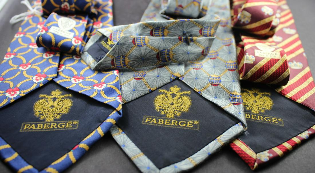Three Faberge Silk Ties (1 of 2)