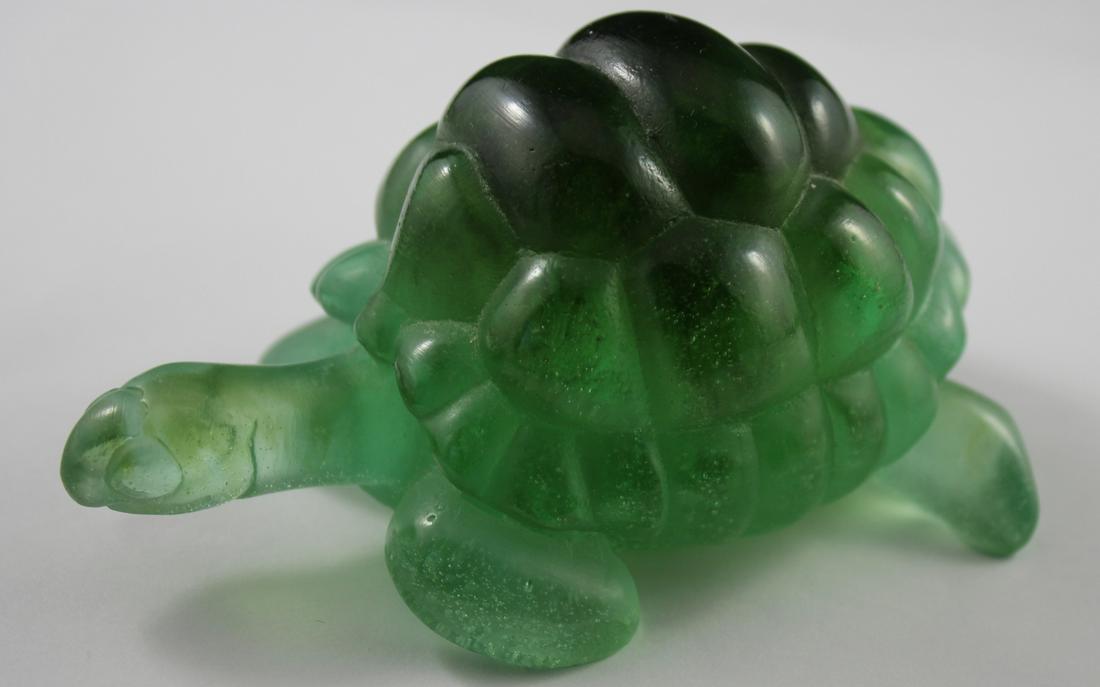 Daum Pate De Verre Turtle (1 of 3)