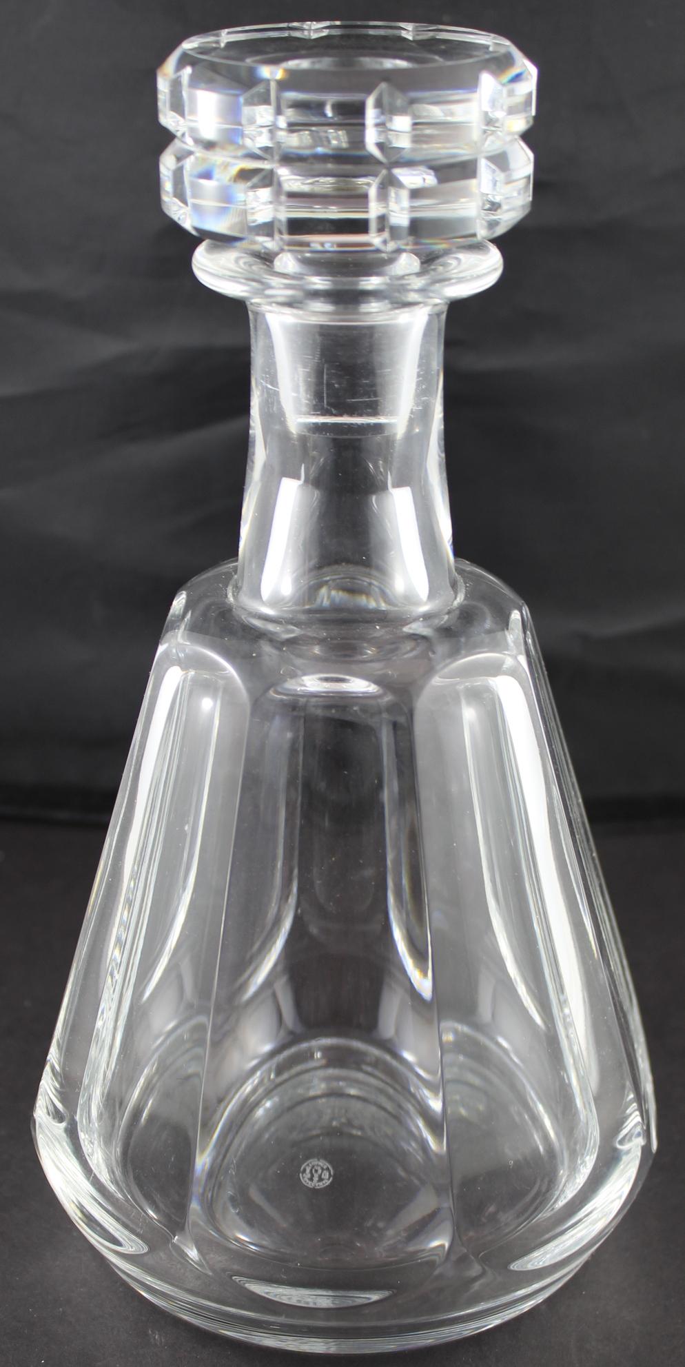 Baccarat Crystal Decanter. (1 of 3)