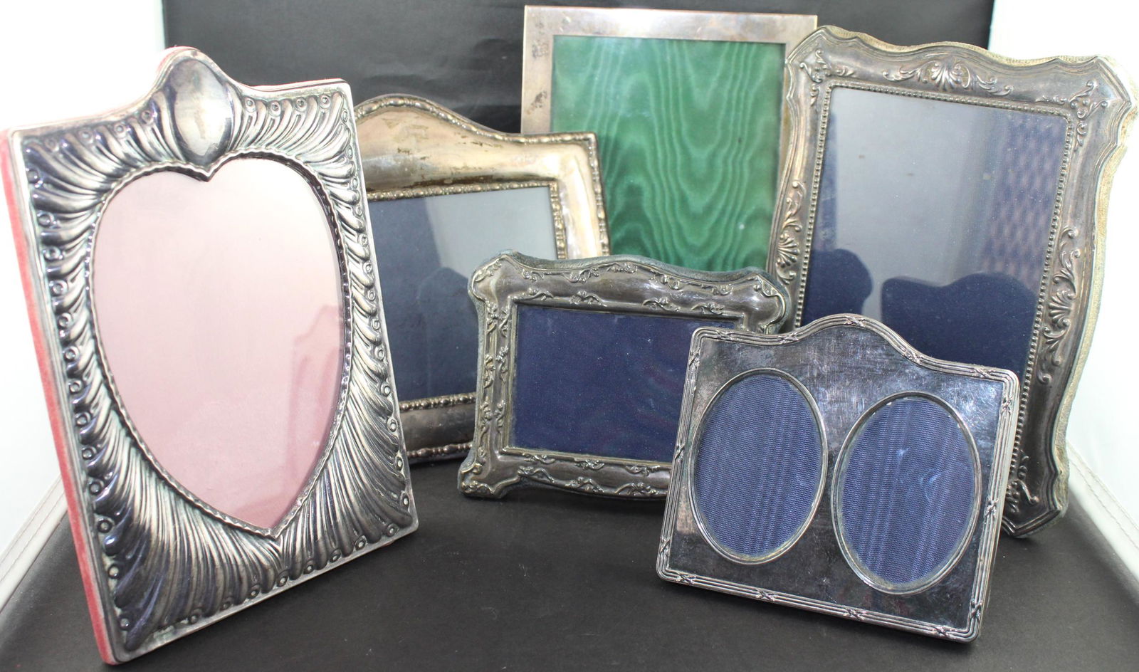 Six Sterling Picture Frames. (1 of 7)