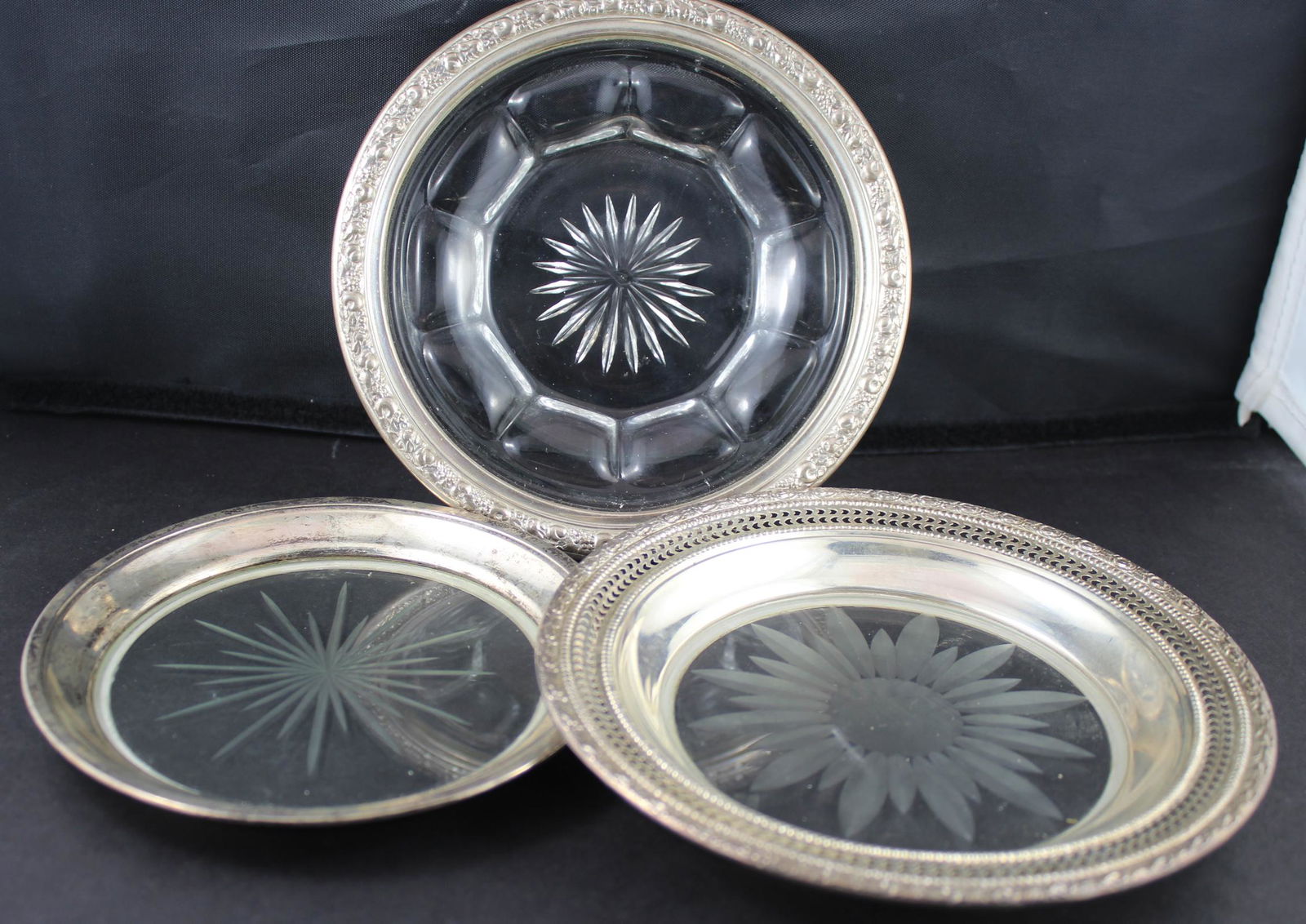 3 Sterling+Crystal Coasters (1 of 4)