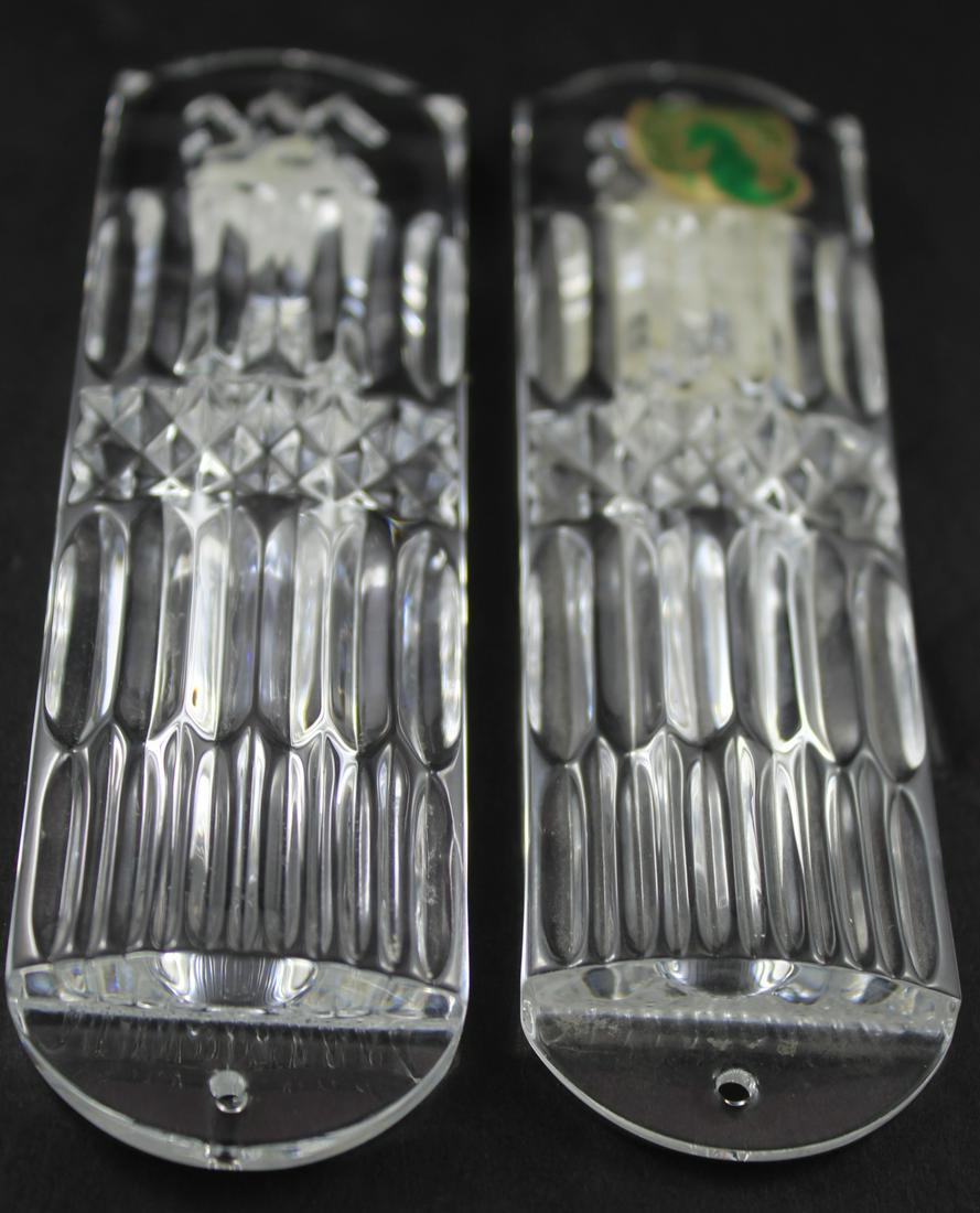 (2) Waterford Crystal Mezuzahs (1 of 3)