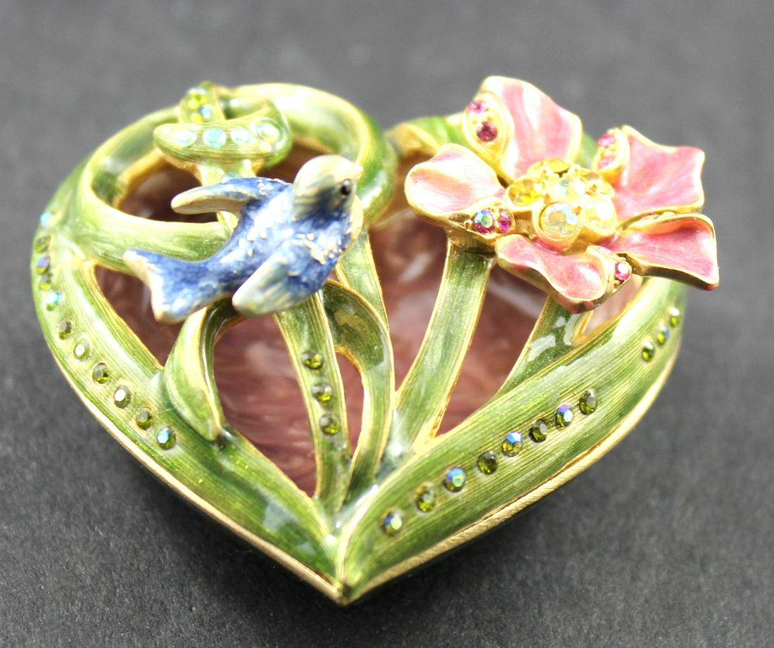 Jay Strongwater Trinket Box. (1 of 5)