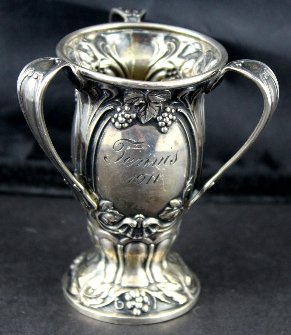 Antique Sterling Miniature Trophy. (1 of 4)