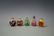 A Group of Five Glass Snuff Bottles