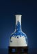 A Blue & White Dragon Mallet Vase.