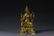 A Chinese Gilding Bronze Green Tara Statue
