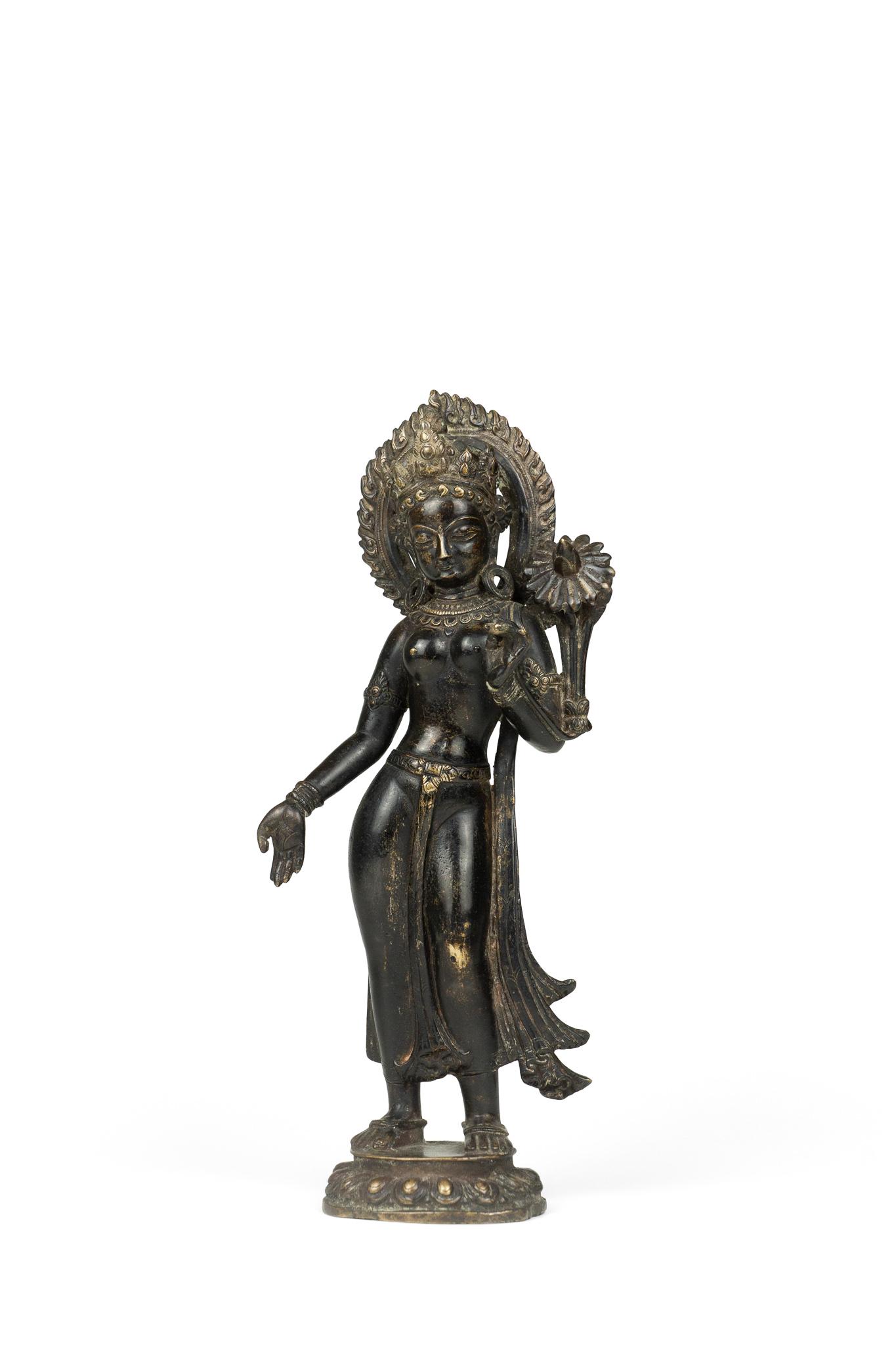 A BRONZE FIGURE OF PADMAPANI LOKESHVARA (1 of 1)