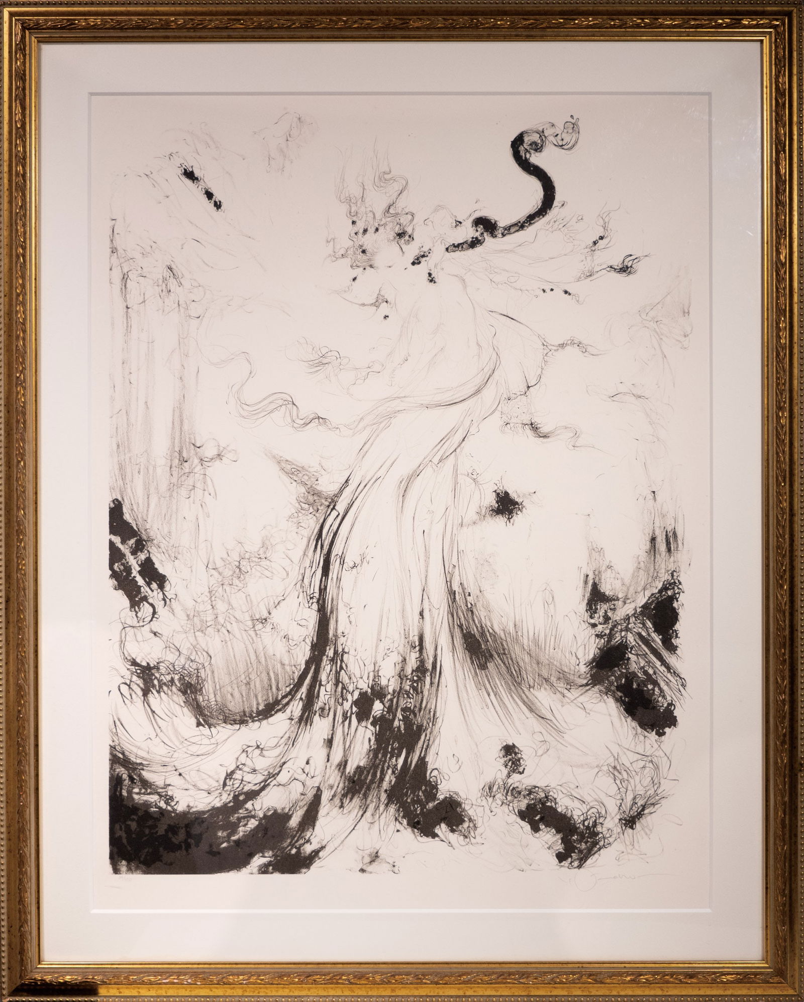 Hoteliere: 品名: 天野喜孝（b.1952） Hoteliere 作者(Artist): YOSHITAKA AMANO（b.1952）。尺寸:85×65 cm。 材