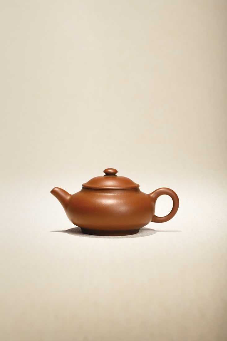 A FINE ZISHA TEAPOT (1 of 2)