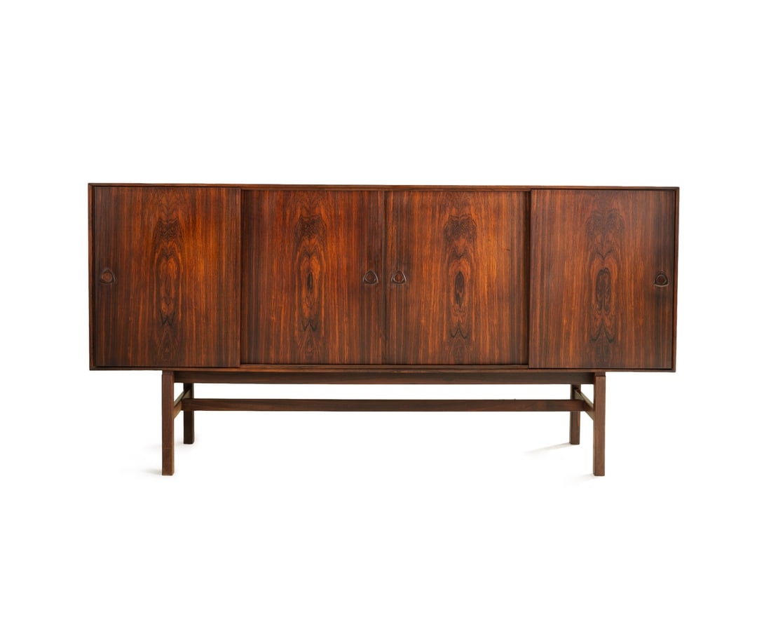 A ROSE WOOD SIDE CABINET (1 of 1)