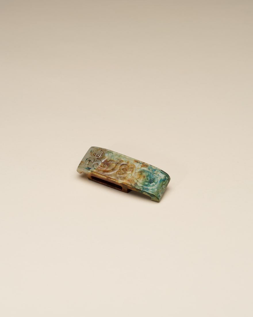 A JADE SWORD ORNAMENT (1 of 2)