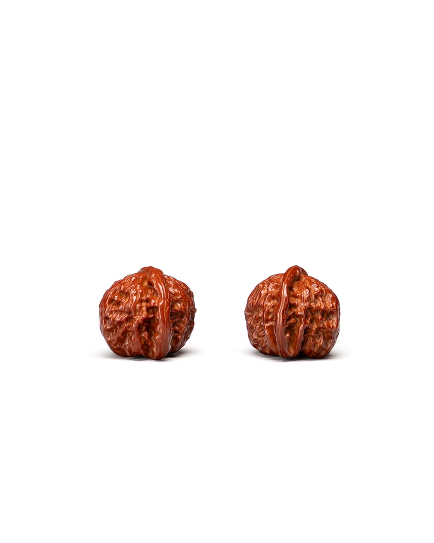 TWO PAIRS OF MATCHING WALNUTS (1 of 2)