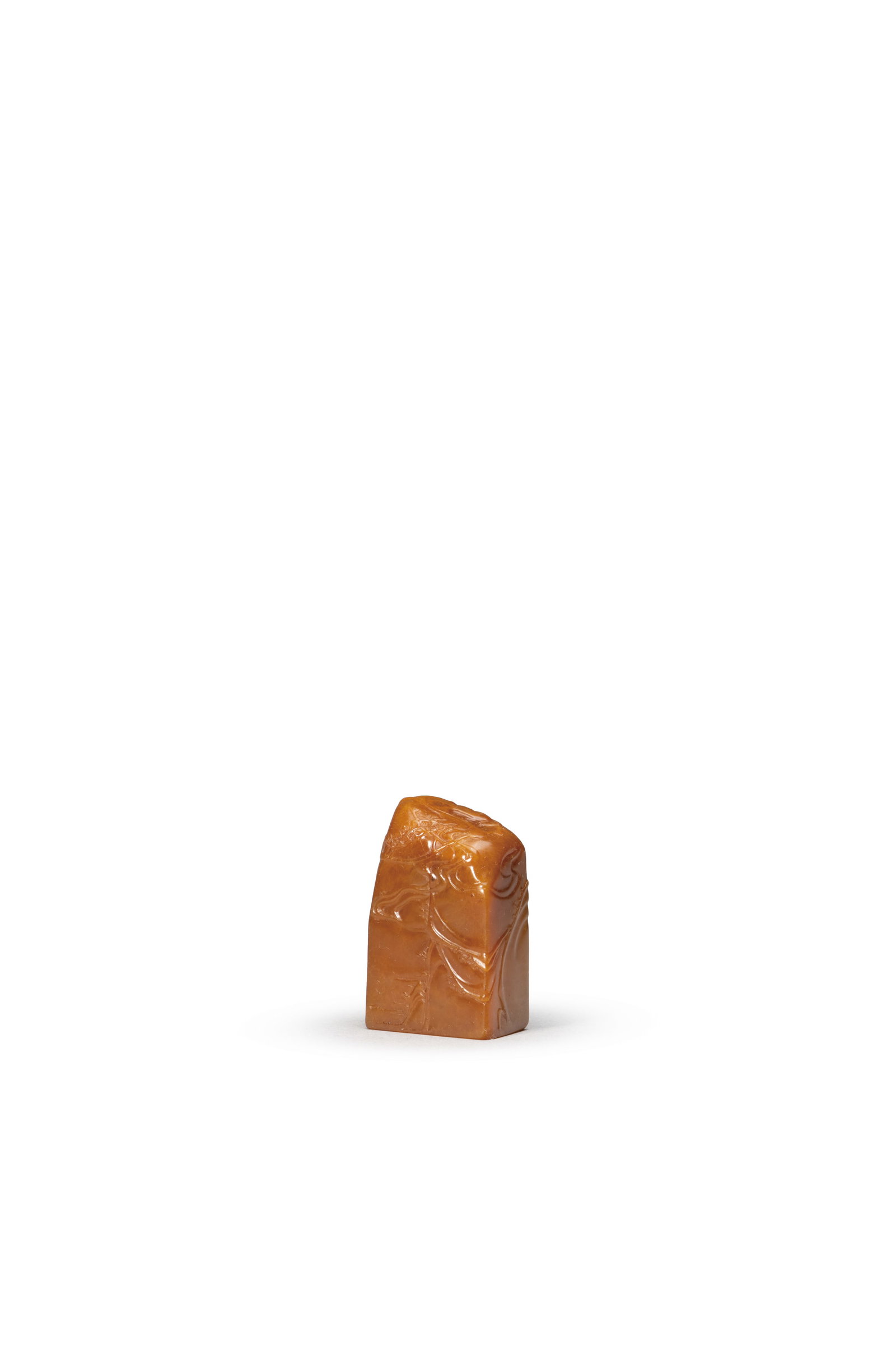 A TIANHUANG SEAL: 年代(Age):20TH CENTURY 。尺寸(Size):2.9×1.7 cm, 4.8 cm Height, 45 g Weight。