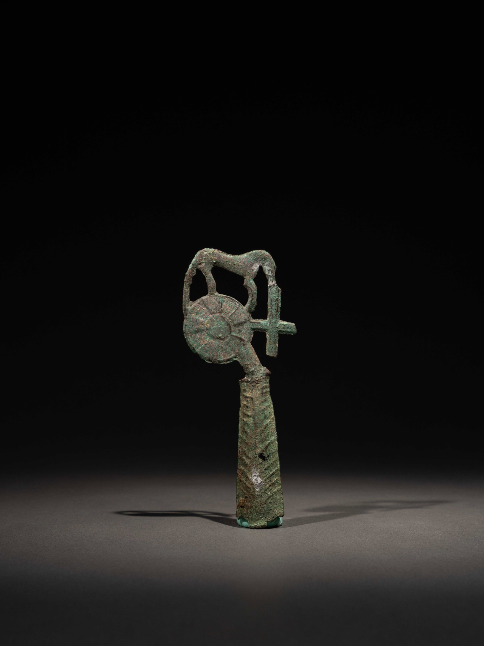 AN ORDOS STYLE BRONZE ORNAMENT (1 of 2)