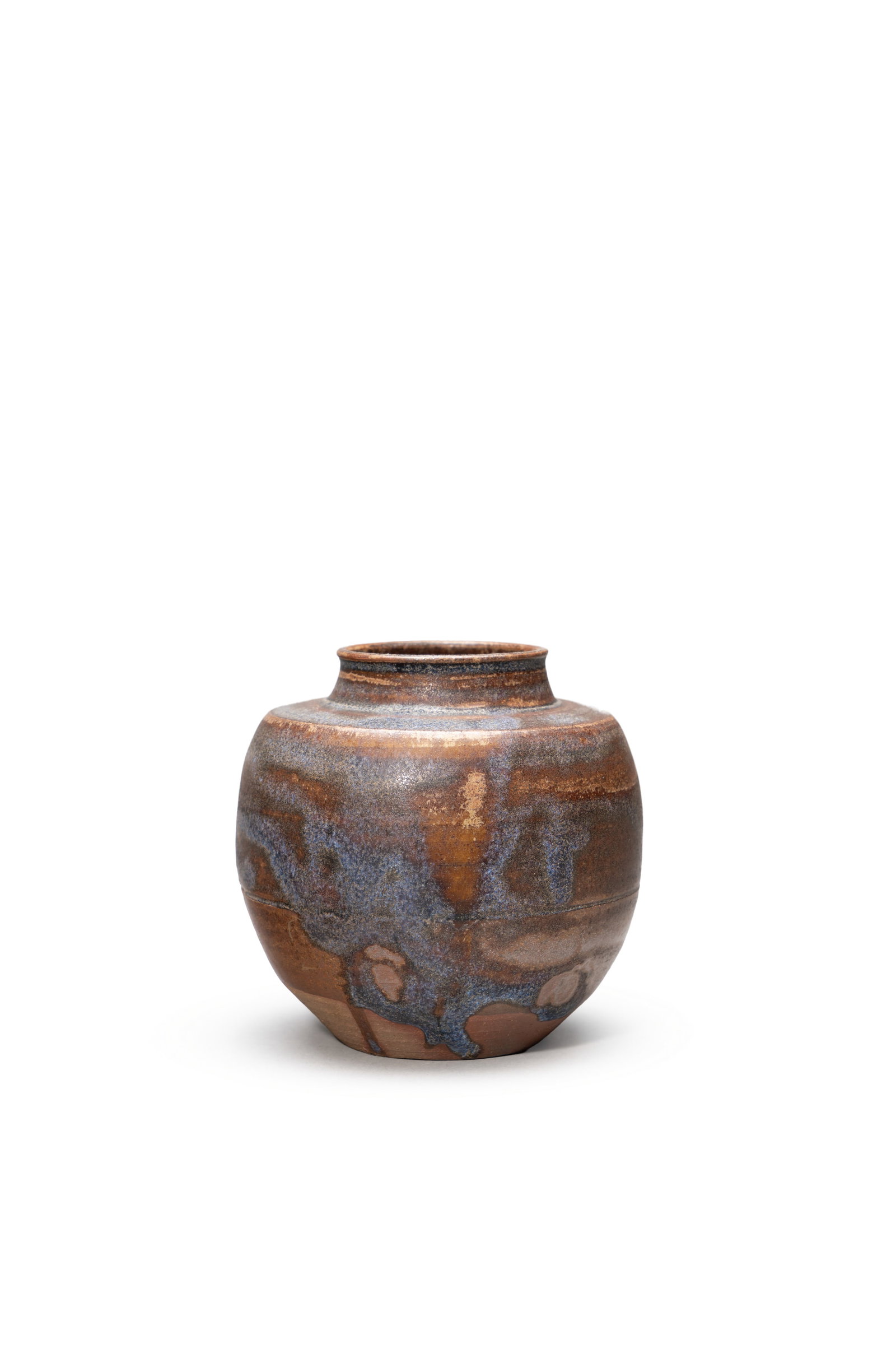 A TEA CANISTER: 年代(Age):SONG(960-1279 A.D.) 。尺寸(Size):8.5 cm Height。