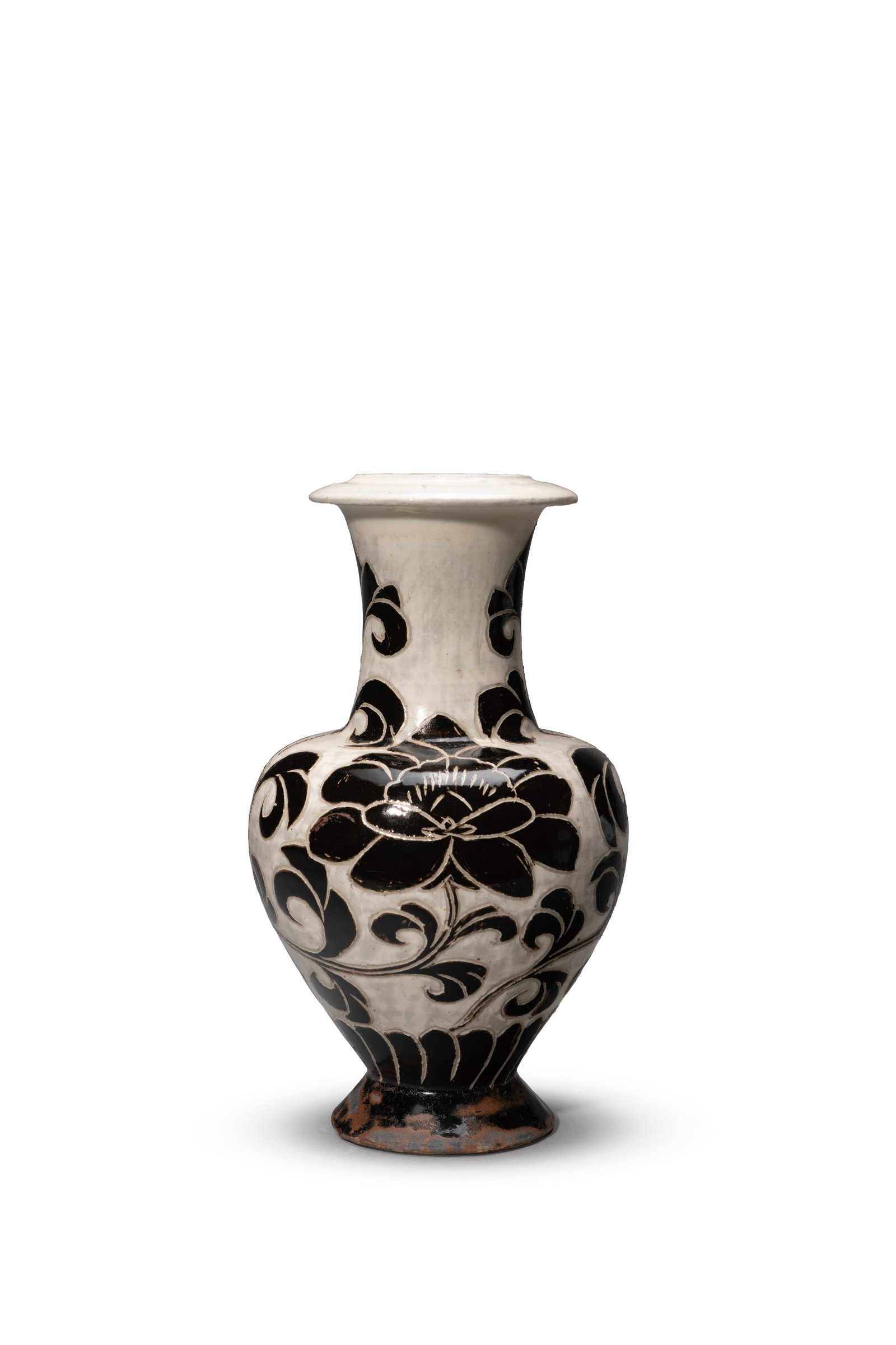 A 'CIZHOU' VASE: 年代(Age):SONG(960-1279 A.D.) 。尺寸(Size):20 cm Height。