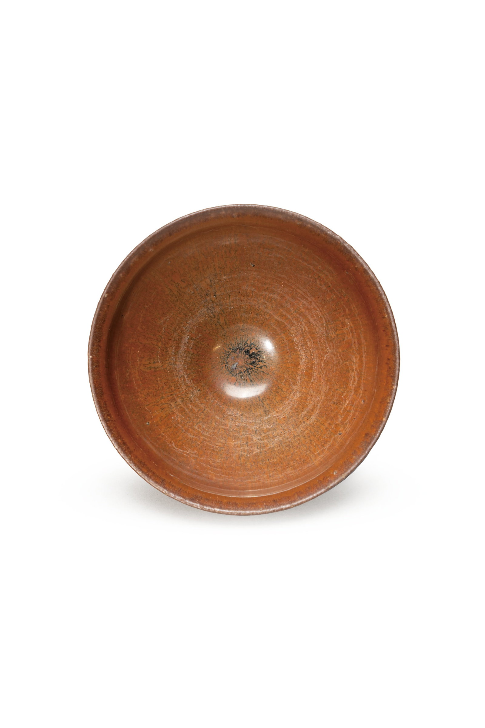 A PERSIMMON-GLAZED TEA BOWL (1 of 4)