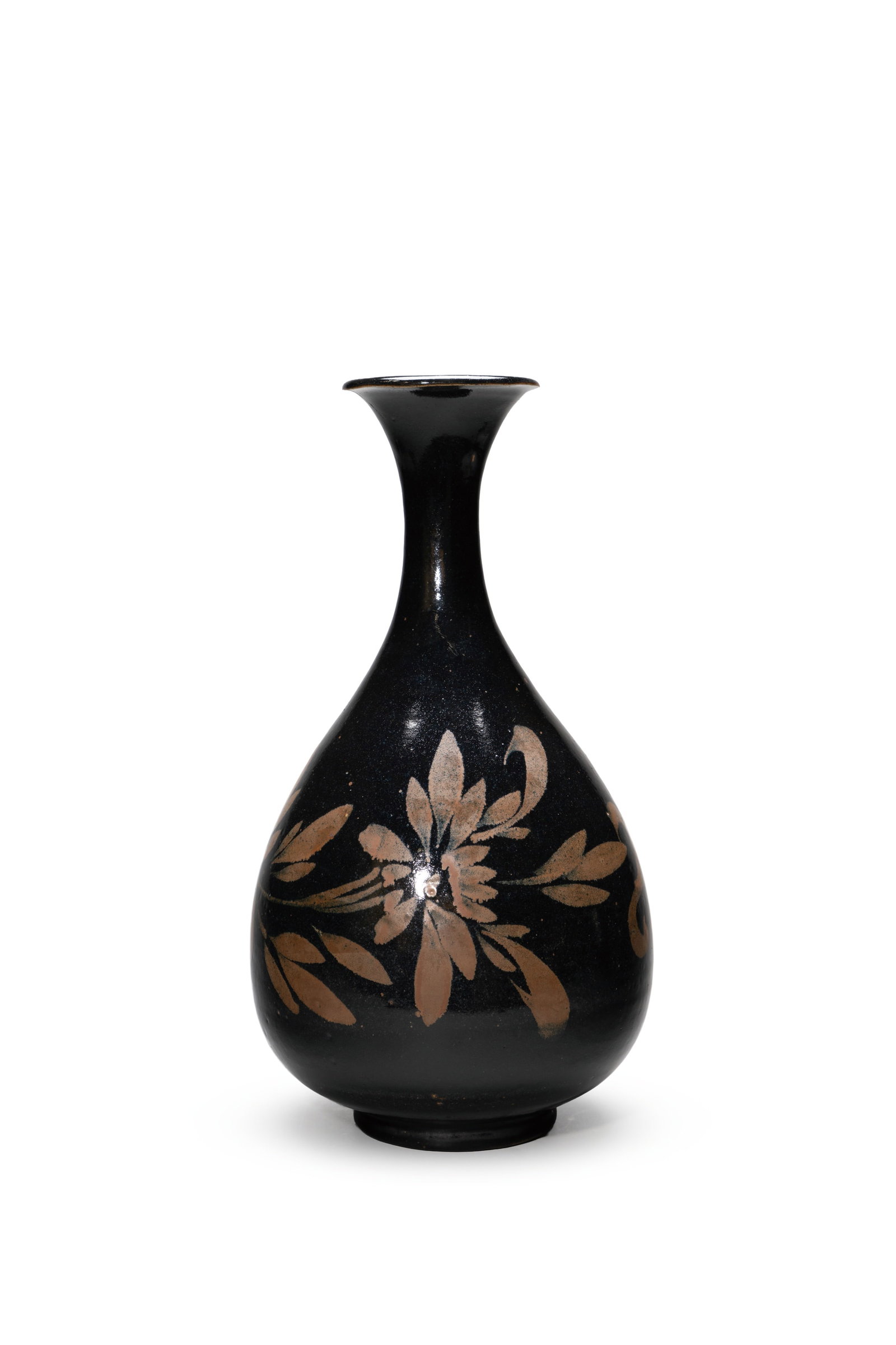 A BLACK-GLAZED VASE (1 of 4)