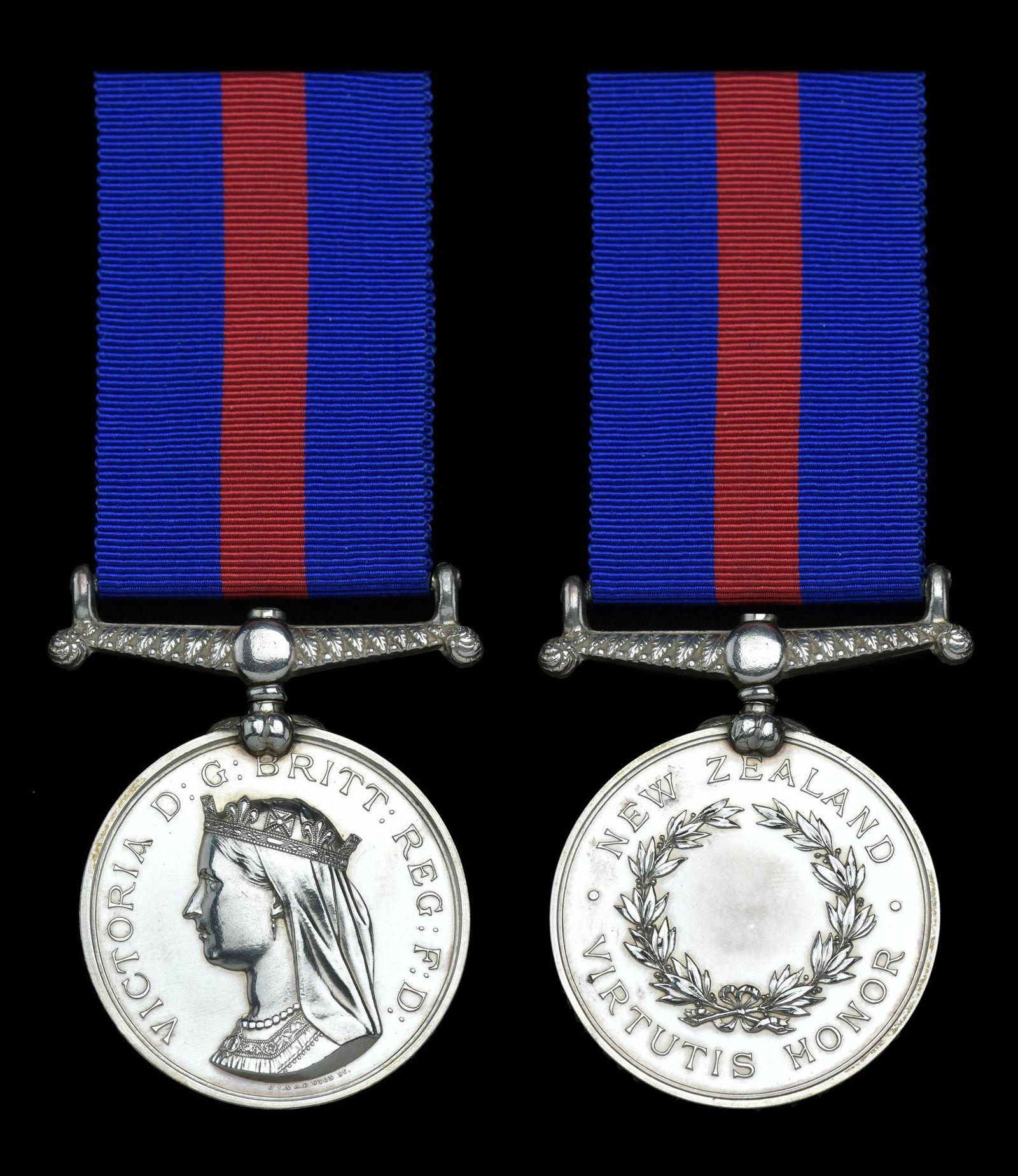 Single Campaign Medals: New Zealand 1845-66, reverse undated (310 Pte. R. Brown, 43rd Foot) naming officially impressed in small capitals, nearly extremely fine £400-£500 --- 310 Private Robert Brown was born at