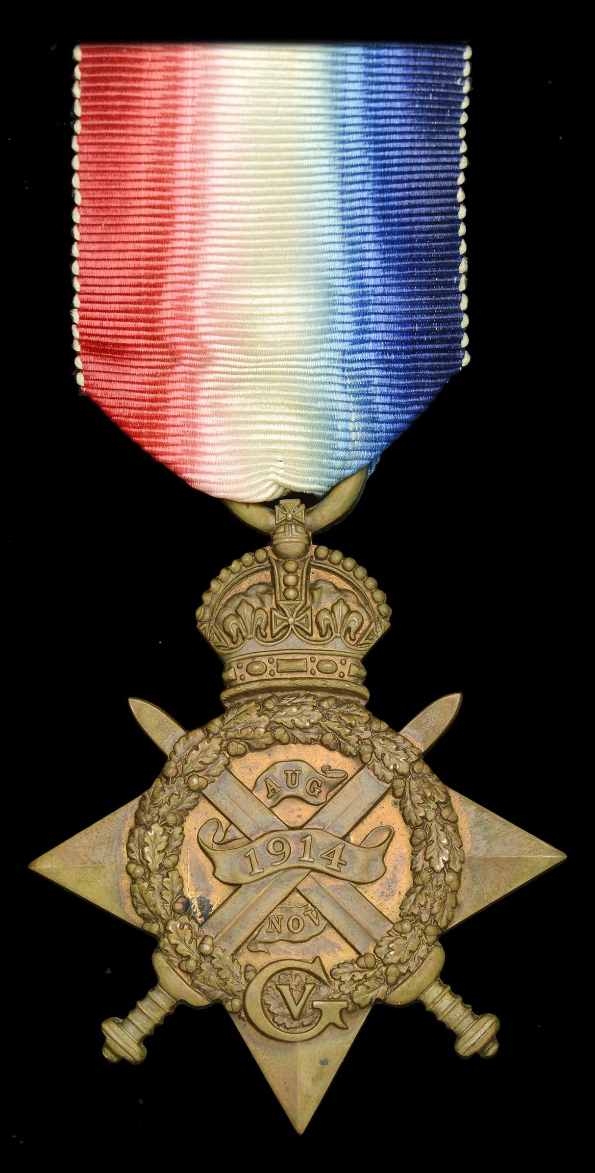 Single Campaign Medals: 1914 Star (F.167 H. T. L. Webb. A.M.1. R.N.A.S.) good very fine £120-£160---Harry Thomas Webb was born in Stoke Newington, London, on 22 January 1892 and attested for the Royal Naval Air S