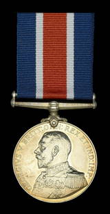 Miscellaneous: Naval Good Shooting Medal, G.V.R. (187520 H. Richardson, P.O., H.M.S. Hecla. 1913. 4In. B.L.) nearly extremely fine £300-£400---Henry Richardson was born on 29 September 1878, at Canterbur