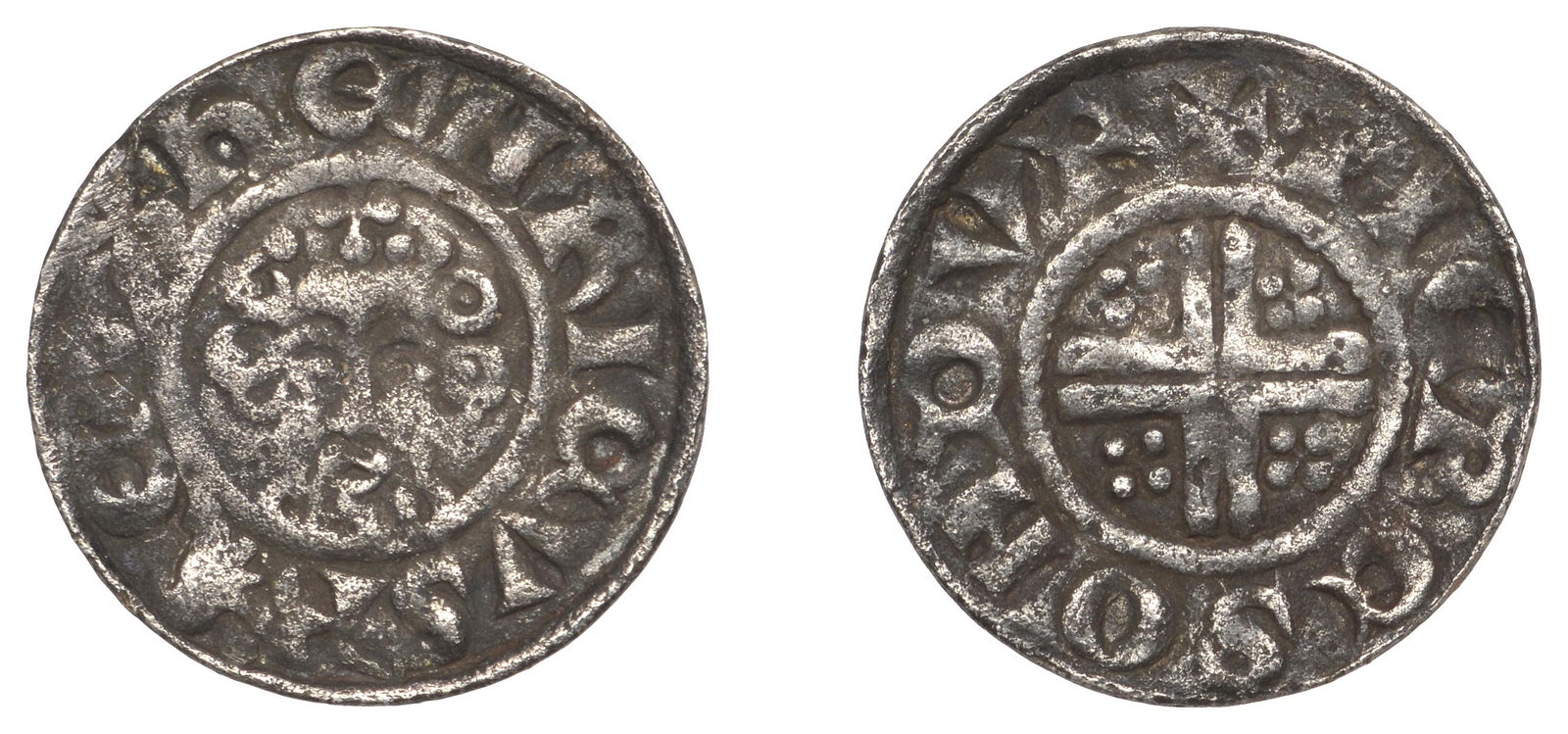 A Collection of Short Cross Pennies, the Property of a Gentleman (Part II): Henry III (1216-1272), Penny, class VIIa1, Durham, Pieres, pieres on dvr, 1.34g/2g (BNJ 2018, p.198, this coin; Allen 718/718; cf. SCBI Mass 1979-80; N 978; S 1356A). Struck in a collar, fine, the sur