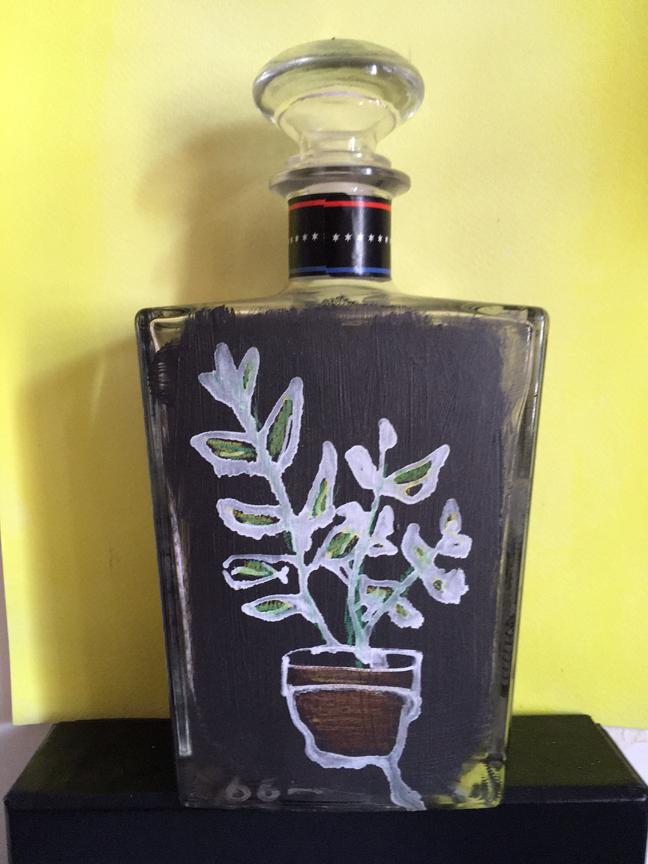 Green Plant Bottle sculpture by James Prez (1 of 1)