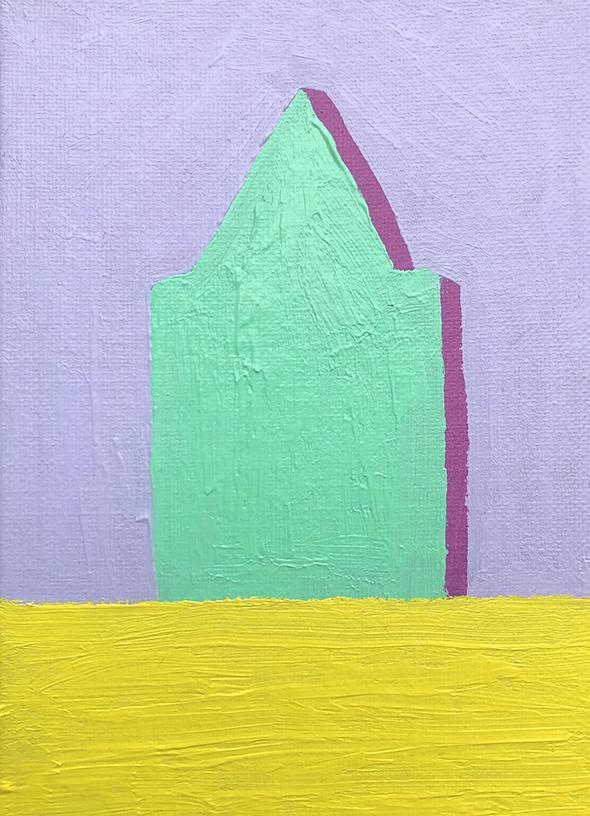 Gravestone Series 3 painting by Kerry Law (1 of 1)