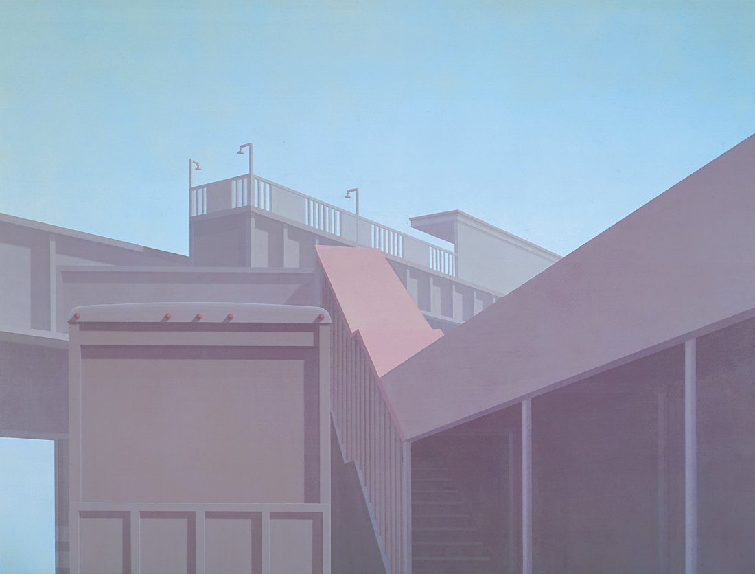 Elevated intersection by Saul Chase ,	2020 (1 of 1)