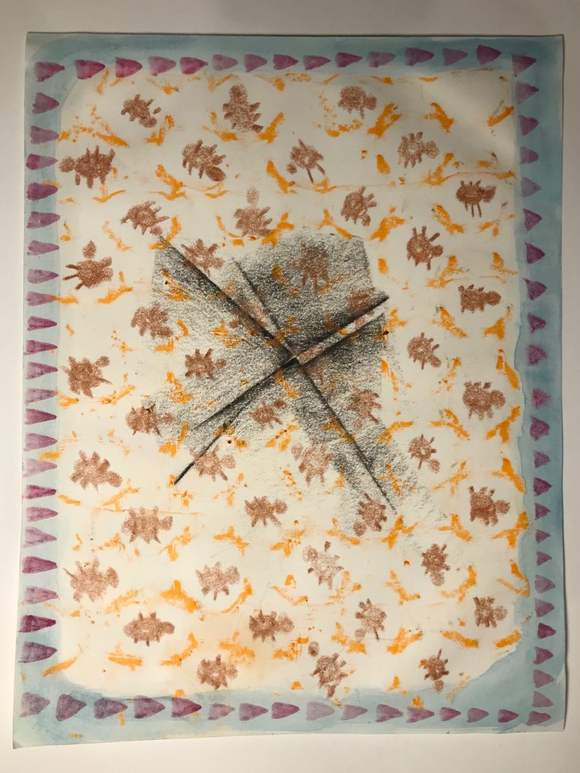 Bed Bugs by Zak Vreeland: Zak Vreeland Bed Bugs2017 8.5 x 11 inCrayon and watercolor