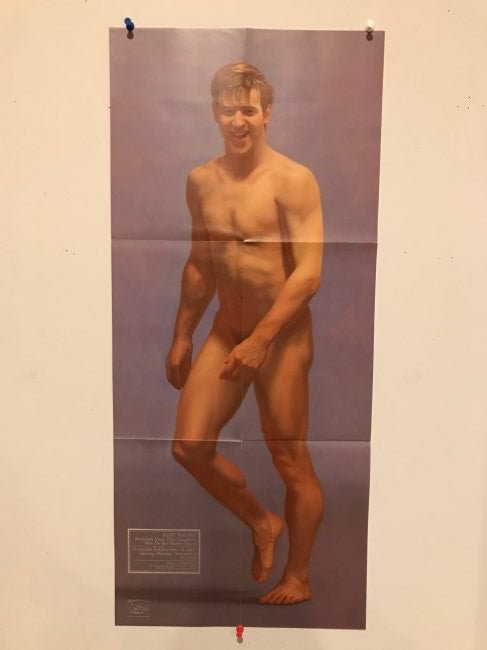 Kurt Kauper exhibition poster: Kurt Kauper Exhibition poster 26 x 11.5" Deitch Projects, New York Nov. 8-Dece. 15, 2007 Folded 3 times