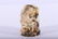An exceptional white jade 'flower and bird' censer roof - 5