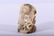 An exceptional white jade 'flower and bird' censer roof - 6
