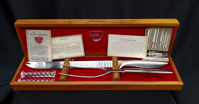 Gerber Legendary Blades Knife Fork Set - NEW: Gerber Legendary Blades Knife Fork Set comes in a nice box NEW!