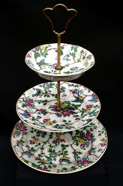 Royal Tudor Ware 3 tier cake server (1 of 1)