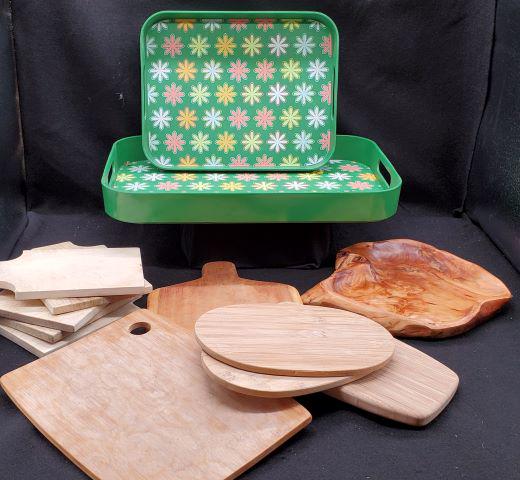 Wooden Cutting Boards and Serving Tray (1 of 1)