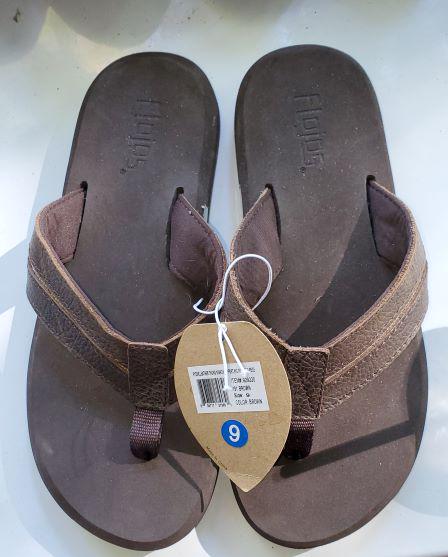 Flojos Brown Size Sandals Size 9 Men: Size 9 men